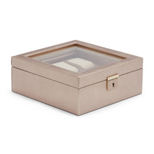 Load image into Gallery viewer, WOLF 1834 PALERMO Six Piece Leather Watch storage Box - ROSE GOLD