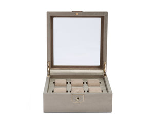 PALERMO Six Piece Watch Box - PEWTER