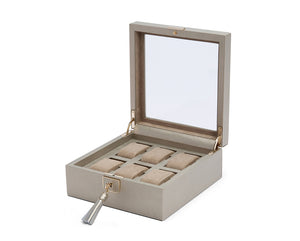 PALERMO Six Piece Watch Box - PEWTER