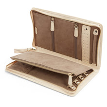 Load image into Gallery viewer, CAROLINE JEWELLERY LARGE PORTFOLIO - Pewter &amp; Black
