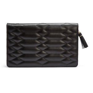 CAROLINE JEWELLERY LARGE PORTFOLIO - Pewter & Black
