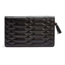 Load image into Gallery viewer, CAROLINE JEWELLERY LARGE PORTFOLIO - Pewter &amp; Black