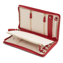 Load image into Gallery viewer, CAROLINE JEWELLERY LARGE PORTFOLIO - Pewter &amp; Black