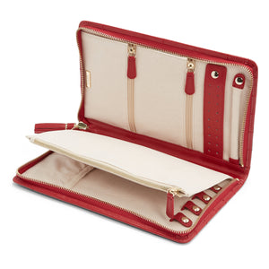 CAROLINE JEWELLERY LARGE PORTFOLIO - Pewter & Black