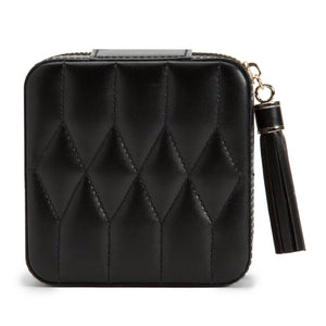 WOLF 1834 CAROLINE - LEATHER JEWELLERY ZIP TRAVEL CASE