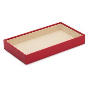 1.5" VAULT STACKING TRAY  - RED - Pewter & Black