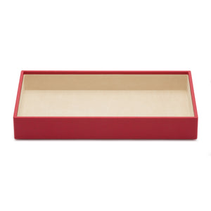 1.5" VAULT STACKING TRAY  - RED - Pewter & Black