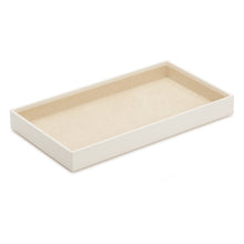 Load image into Gallery viewer, 1.5&quot; VAULT STACKING TRAY  - IVORY - Pewter &amp; Black