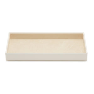 1.5" VAULT STACKING TRAY  - IVORY - Pewter & Black