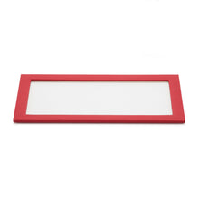 Load image into Gallery viewer, VAULT GLASS LID - RED - Pewter &amp; Black