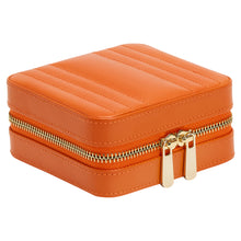 Load image into Gallery viewer, MARIA SMALL ZIP CASE-  TANGERINE