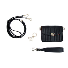 Load image into Gallery viewer, MIMI MINI BAG WITH WRISTLET &amp; LANYARD