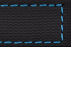 Load image into Gallery viewer, BALLISTIC PU Sport Watch Strap in BLACK / BLUE