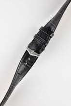 Load image into Gallery viewer, hirsch duke black watch strap