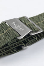 Load image into Gallery viewer, Erika&#39;s Originals ORIGINAL MN™ watch Strap  GREEN - BRUSHED Hardware 24 mm