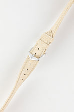 Load image into Gallery viewer, Hirsch ARISTOCRAT Crocodile Embossed Leather Watch Strap BEIGE