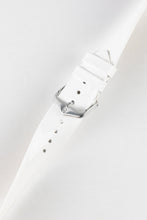 Load image into Gallery viewer, Hirsch DIVA Glossy Ladies White Leather Watch Strap