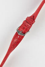 Load image into Gallery viewer, Hirsch REGENT Red Genuine Alligator Leather Watch Strap