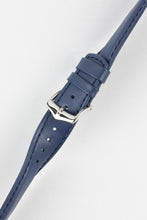 Load image into Gallery viewer, Hirsch RUNNER Water-Resistant Calf Leather Watch Strap in BLUE