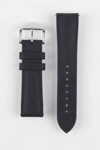 leather and rubber watch strap 