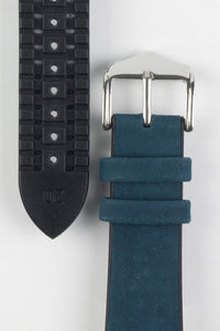 blue rubber strap watch 