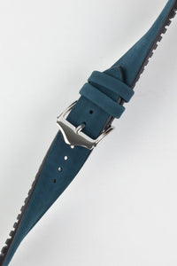 blue rubber strap watch 