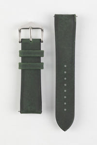 green leather strap watch 