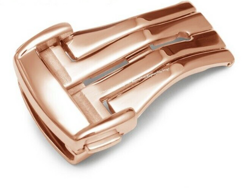 OMEGA-STYLE Deployment Clasp in ROSE GOLD