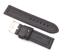 Load image into Gallery viewer, Classic Parallel : Padded Calf Leather Watch Strap 24 mm BLUE for Panerai