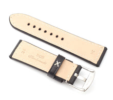 Load image into Gallery viewer, Marino : Alligator-Embossed Saddle Leather Watch Strap MOCCA BROWN 24mm 26mm