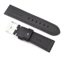 Load image into Gallery viewer, Classic : Padded Calf Leather Watch Strap MID BROWN 24 mm