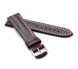 Marino : Saddle Leather Watch Strap BROWN