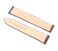 Load image into Gallery viewer, Marino Deployment : Saddle Leather Watch Strap BROWN / WHITE 20mm 22mm