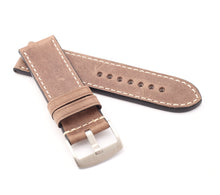 Load image into Gallery viewer, Marino Parallel : VINTAGE CALF Saddle Leather Watch Strap MERIGO 22, 24, 26mm
