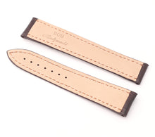 Load image into Gallery viewer, Marino Deployment : Alligator-Embossed Leather Watch Strap BROWN 20mm 22mm